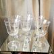 Suite de 6 verres a vin Baccarat modele lafayette