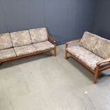 Ensemble de salon scandinave, années 1970