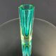 Vase en verre de Murano à facettes 'Sommerso' attribué à Mandruzzato, vers 1960-1969