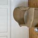 Fauteuil crapaud en velours vert