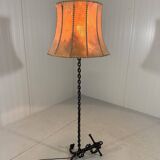 Brutalist chain & anchor floor lamp 1960’s