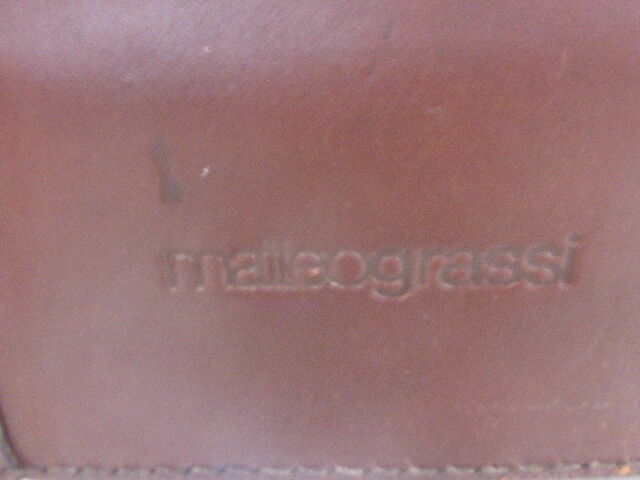 3 fauteuils Matteo Grassi en cuir marron et structure chromée vintage