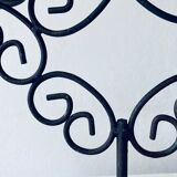 Iron candlestick