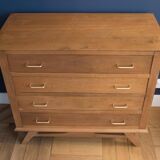 Commode vintage 5 tiroirs