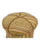 Art Deco Stool Friedrich Otto Schmidt, Pouf, Original Condition, Vienna, 1920s