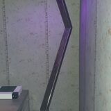 Metal floor lamp