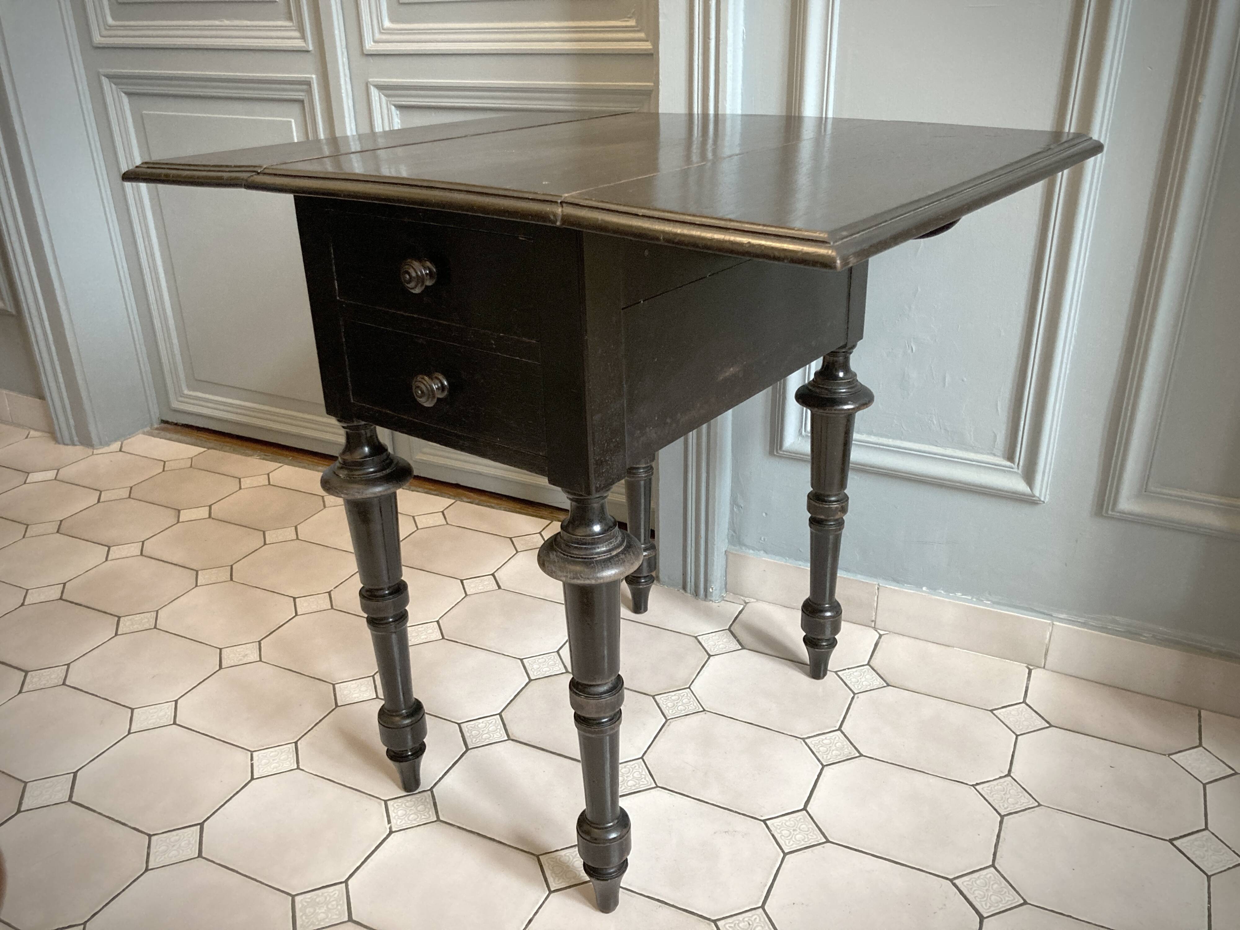 Folding table 1870 Gueret Frères