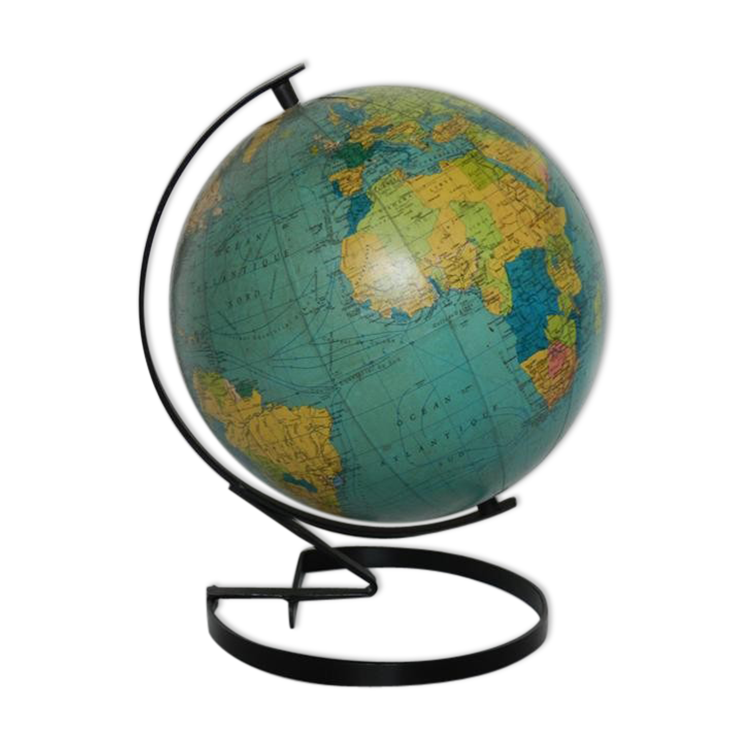 Earth globe, 1969s