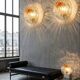 1970 Mazzega pair of vintage Murano wall lights