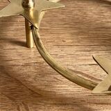 Vintage brass candle holder