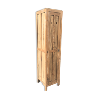Armoire parisienne 1 porte bois brut