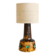 Vintage enameled ceramic lamp base