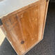 Old small wooden cabinet from the 50s vintage