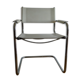 Chaise en métal tubulaire