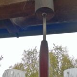 Scandinavian teak chandelier