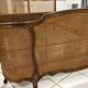 Double wicker basket in Louis XV style, 1950.