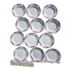 Lot of 10 deep and flat plates Ceranord St Amand model Roubaix +2