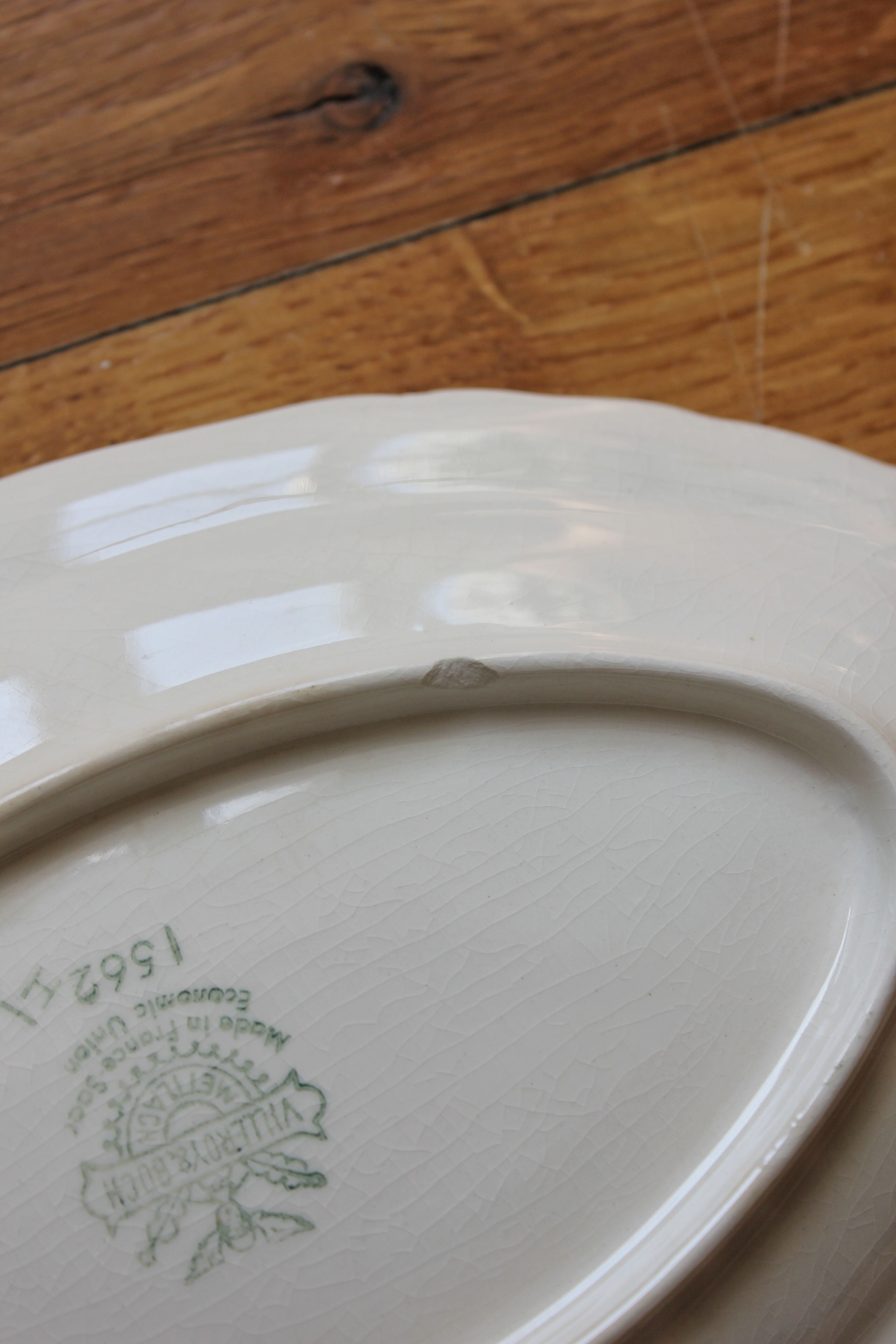 Vintage earthenware dish "Alt Strassburg" or "Old Strasbourg" Villeroy & Boch