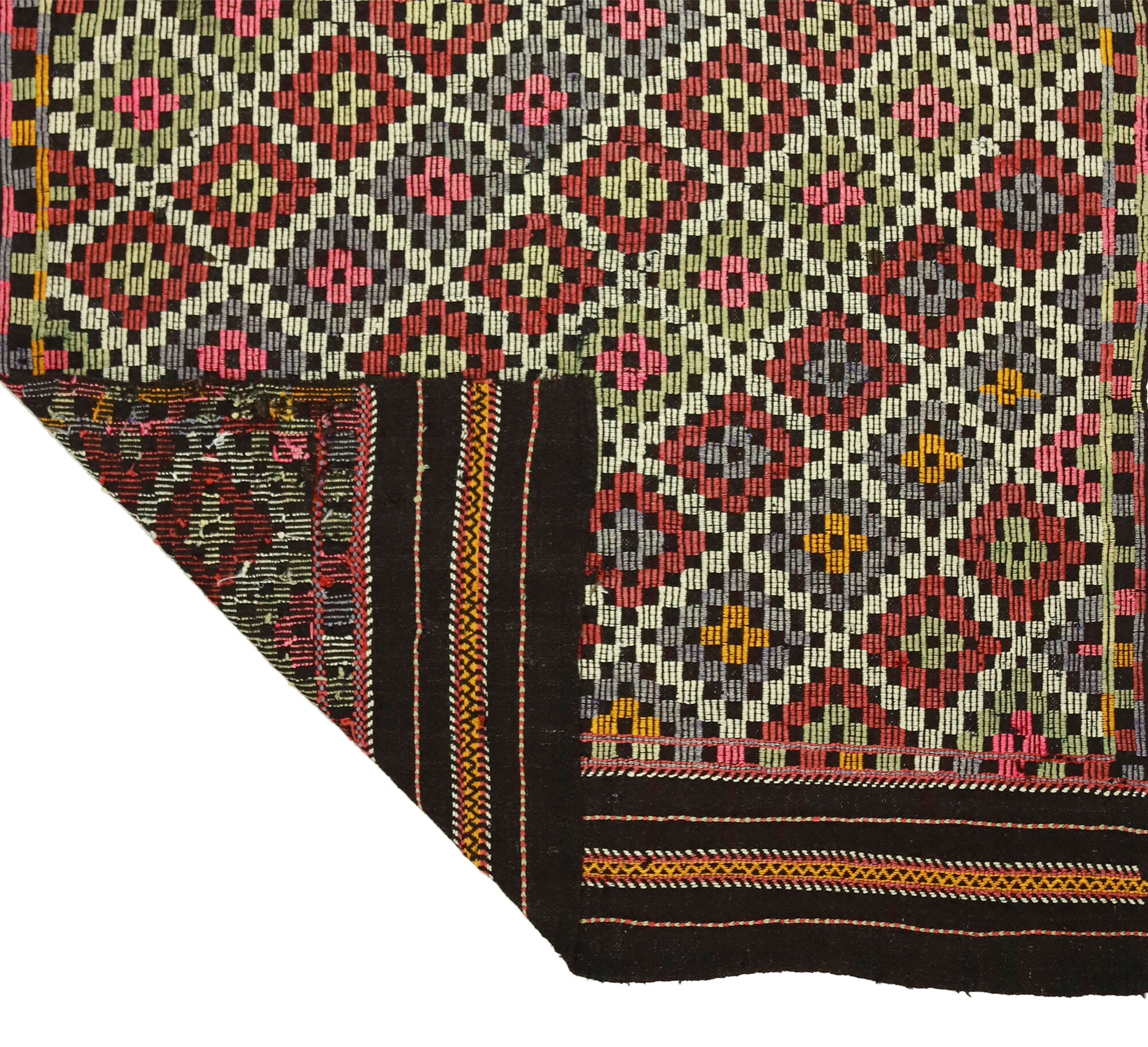 Anatolian handmade kilim rug 250 cm x 160 cm