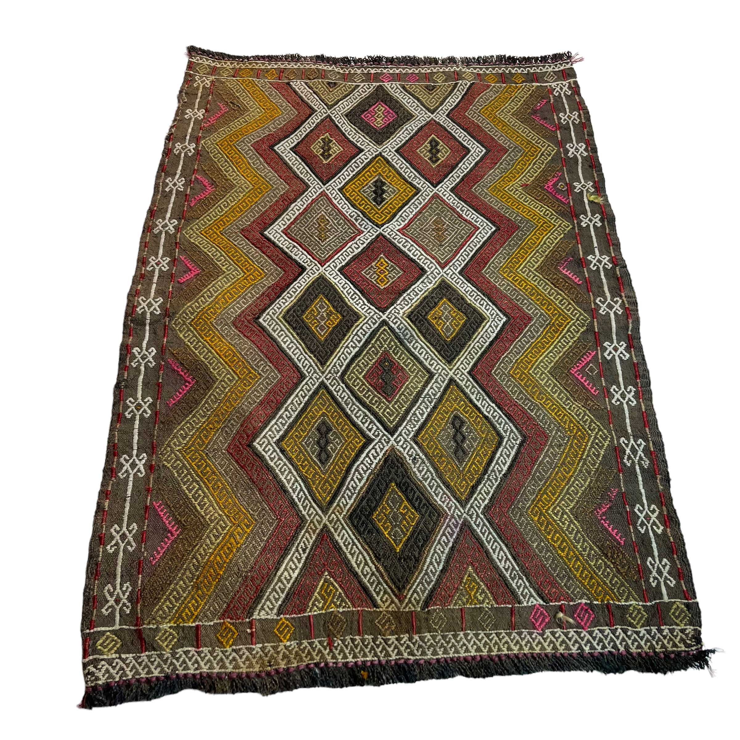 Vintage turkish kilim rug , 78 x 54 cm