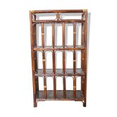 Large rattan shelf