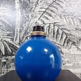 Lampe boulle en verre 1980
