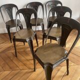Chaises de bistrot Joseph Mathieu pour Multipl's