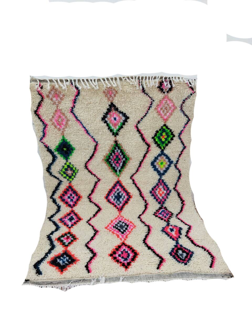 Handmade Moroccan Berber Rug 250 X 150 CM