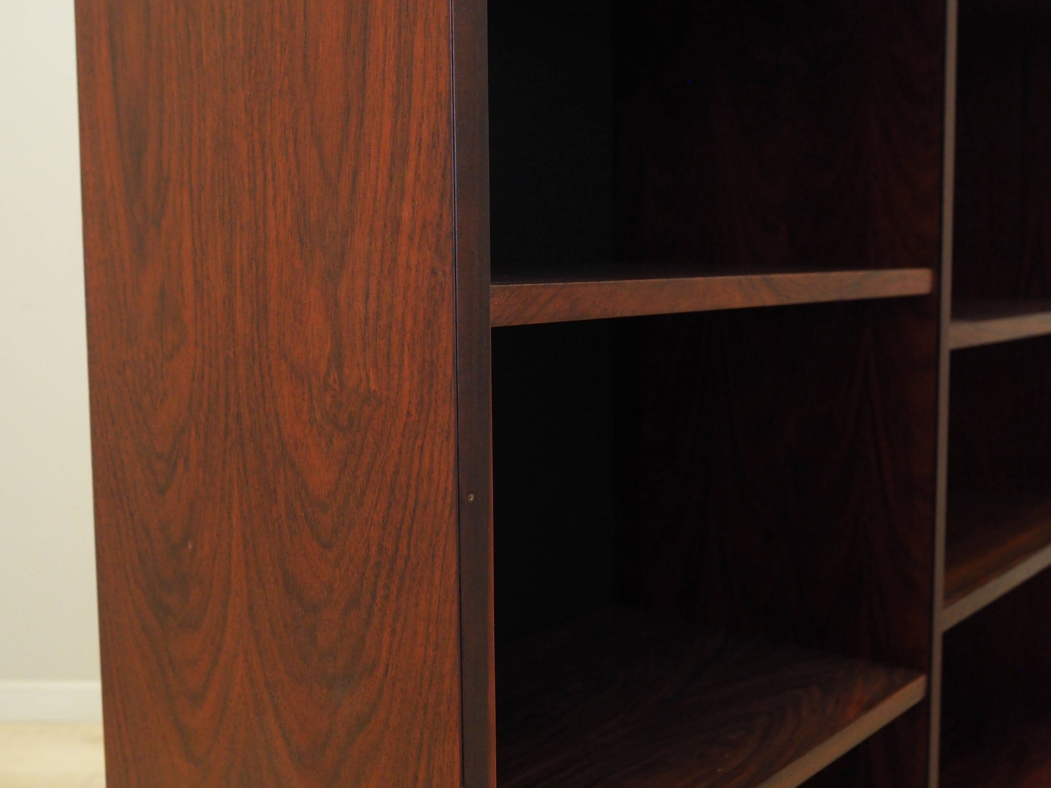 Rosewood bookcase, Danish design, 1970s, production: Denmark
