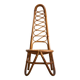 Curved Bamboo Chair, 1960s