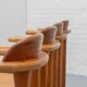 Set of 4 Alder Wood Opus Dining Chairs by Team 7 Austria