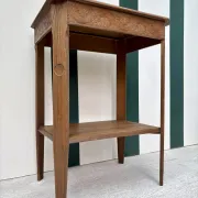 Art Deco side table in wood