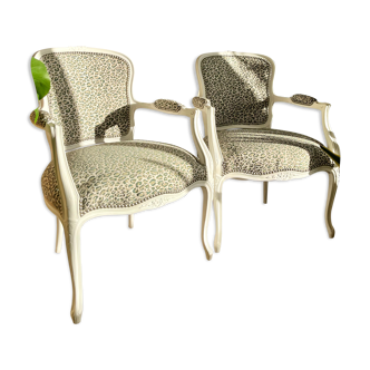 Cabriolet armchairs, Louis XV