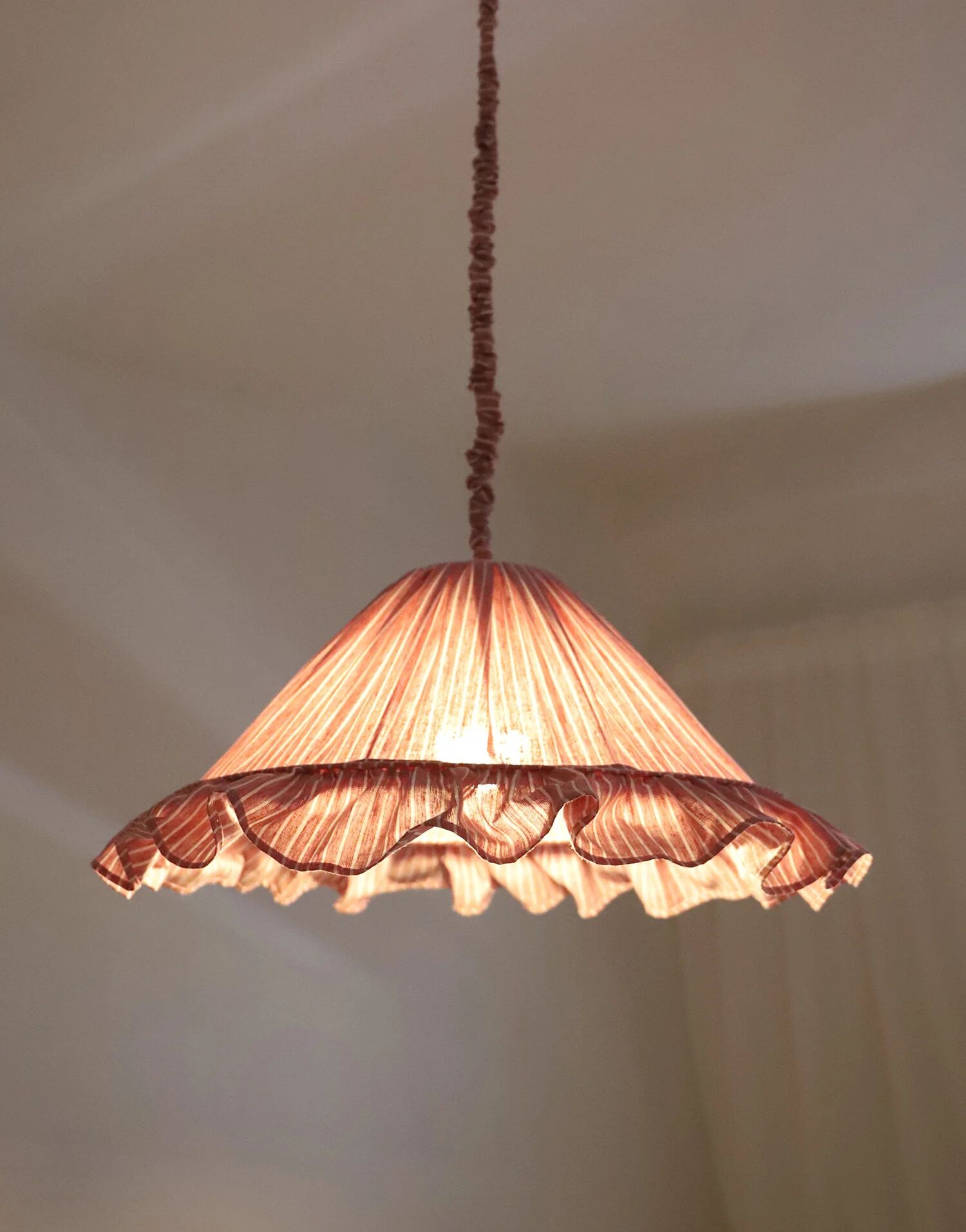 Suspension EMILIA — Rayures Rouges