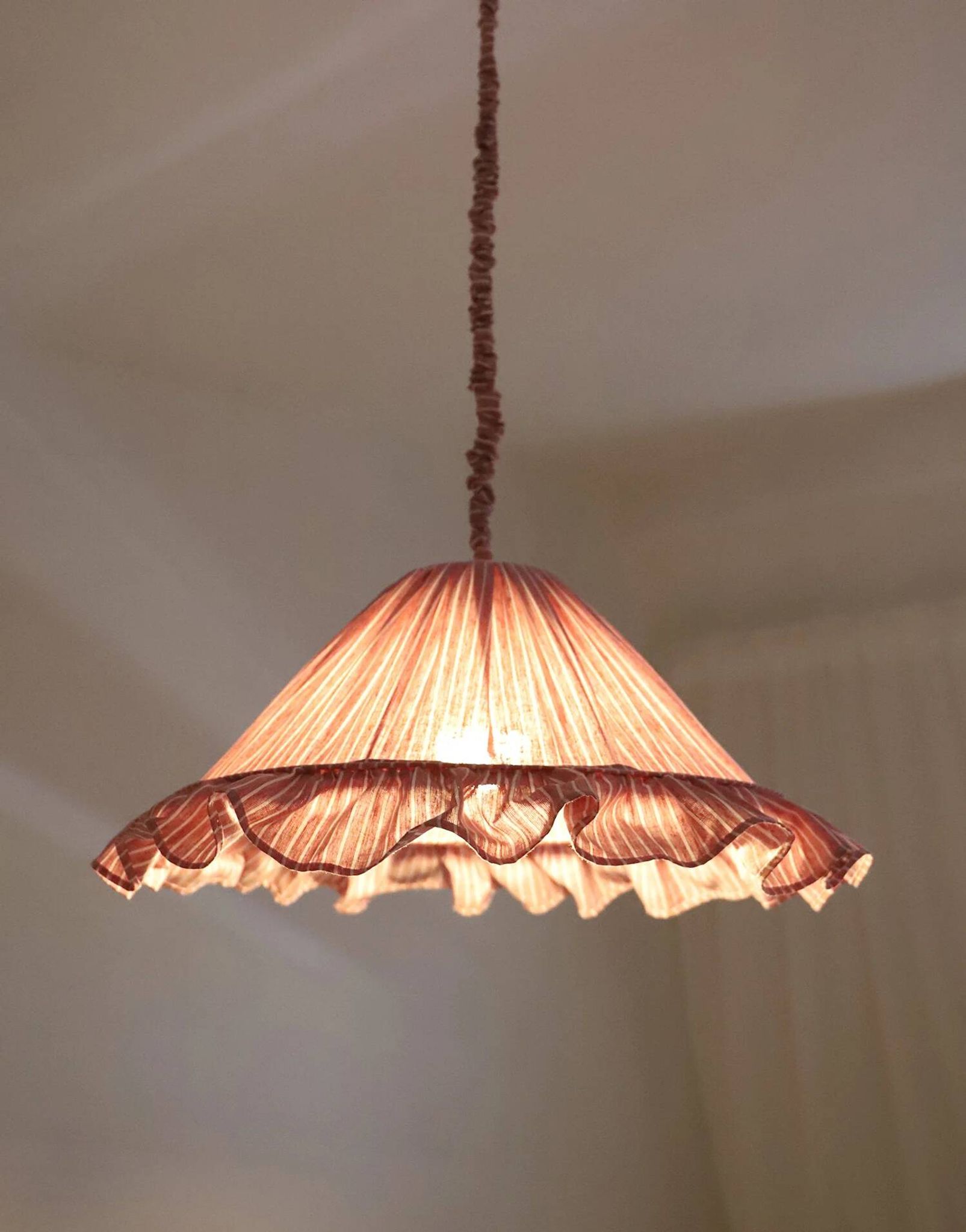 Suspension EMILIA — Rayures Rouges