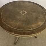 Empire style round table "lion's paws"