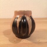 Miniature pitcher signed Odetta in Quimper, art deco ceramics