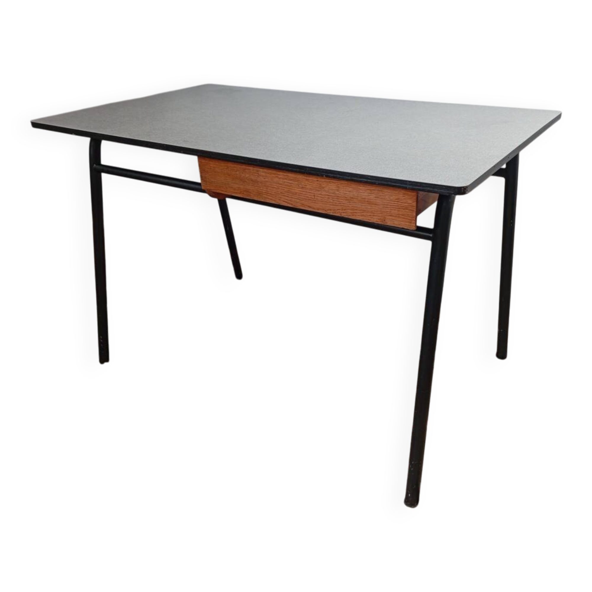 Modernist desk from the 1950s by J. Hitier
