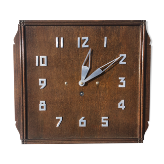 Wooden clock - 50s