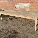 Old farmhouse table raw fir 250 cm