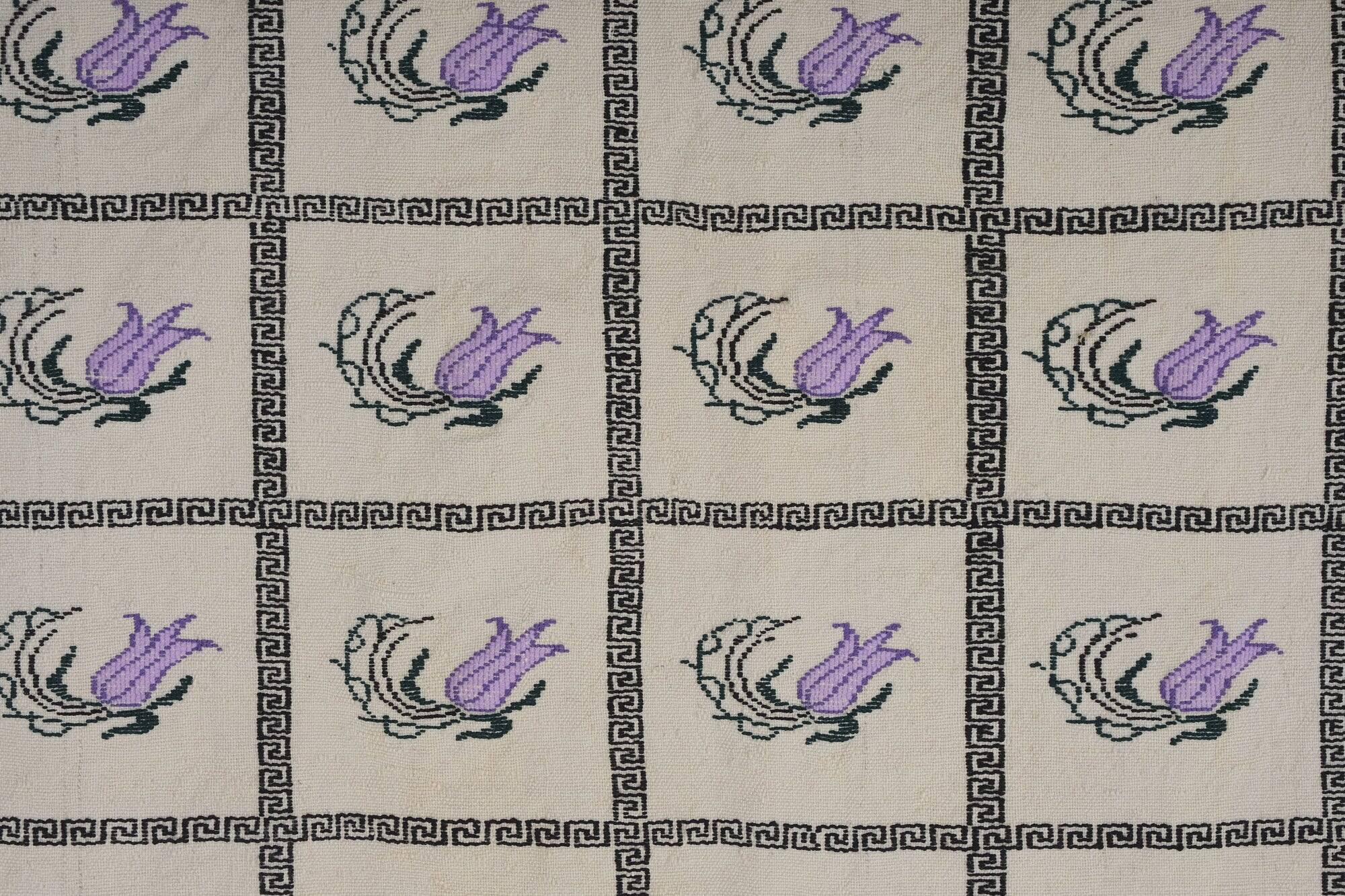 Kilim turc vintage tissé main 174x250 cm