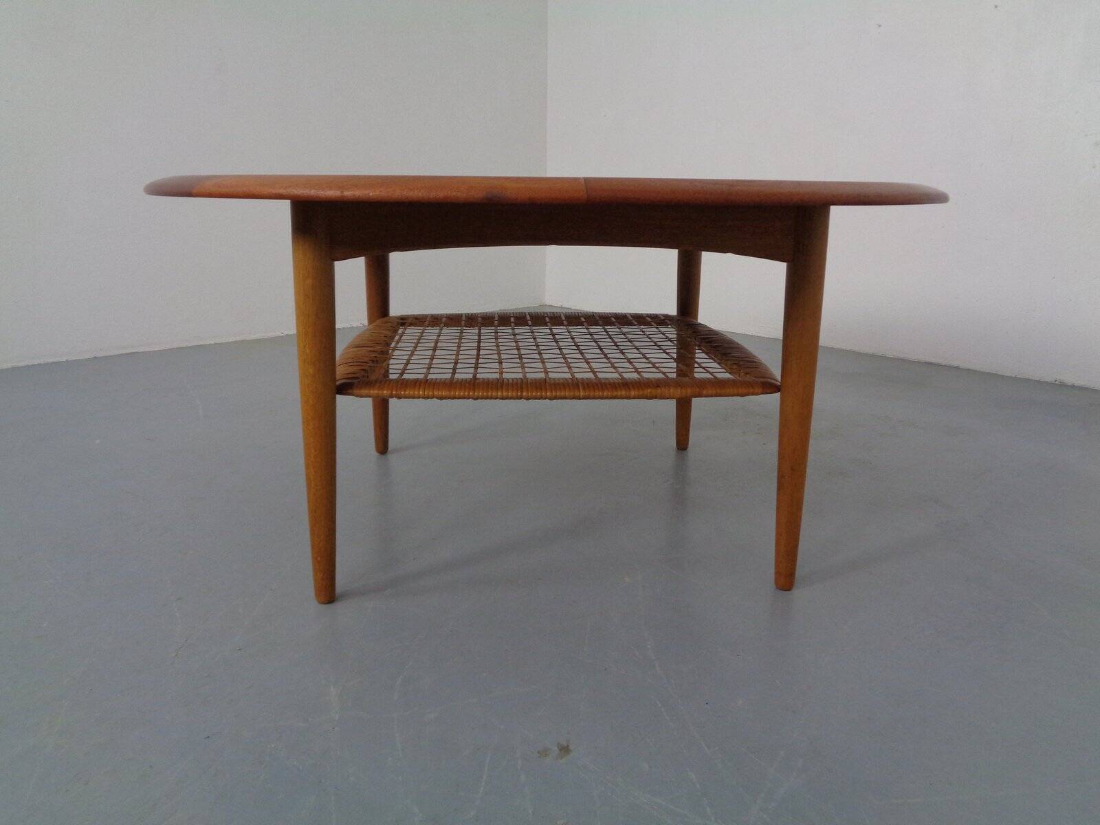 Teak Coffee Table by Johannes Andersen for CFC Silkeborg, Denmark, 1960s