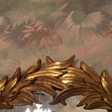 Large mirror gold 68x106cm