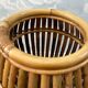 Bamboo umbrella stand attributed to Franco Albini, Italy, 1950s.