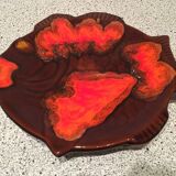 Stylized fish appetizer dish