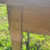 Cherry wood farmhouse table circa 1930