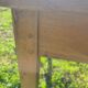 Table de ferme en merisier vers 1930
