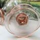 Set of 4 large ice cream bowls color rosaline vintage Italy