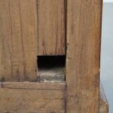 Antique English 1-door cabinet/side table from the mid/late 19th century
