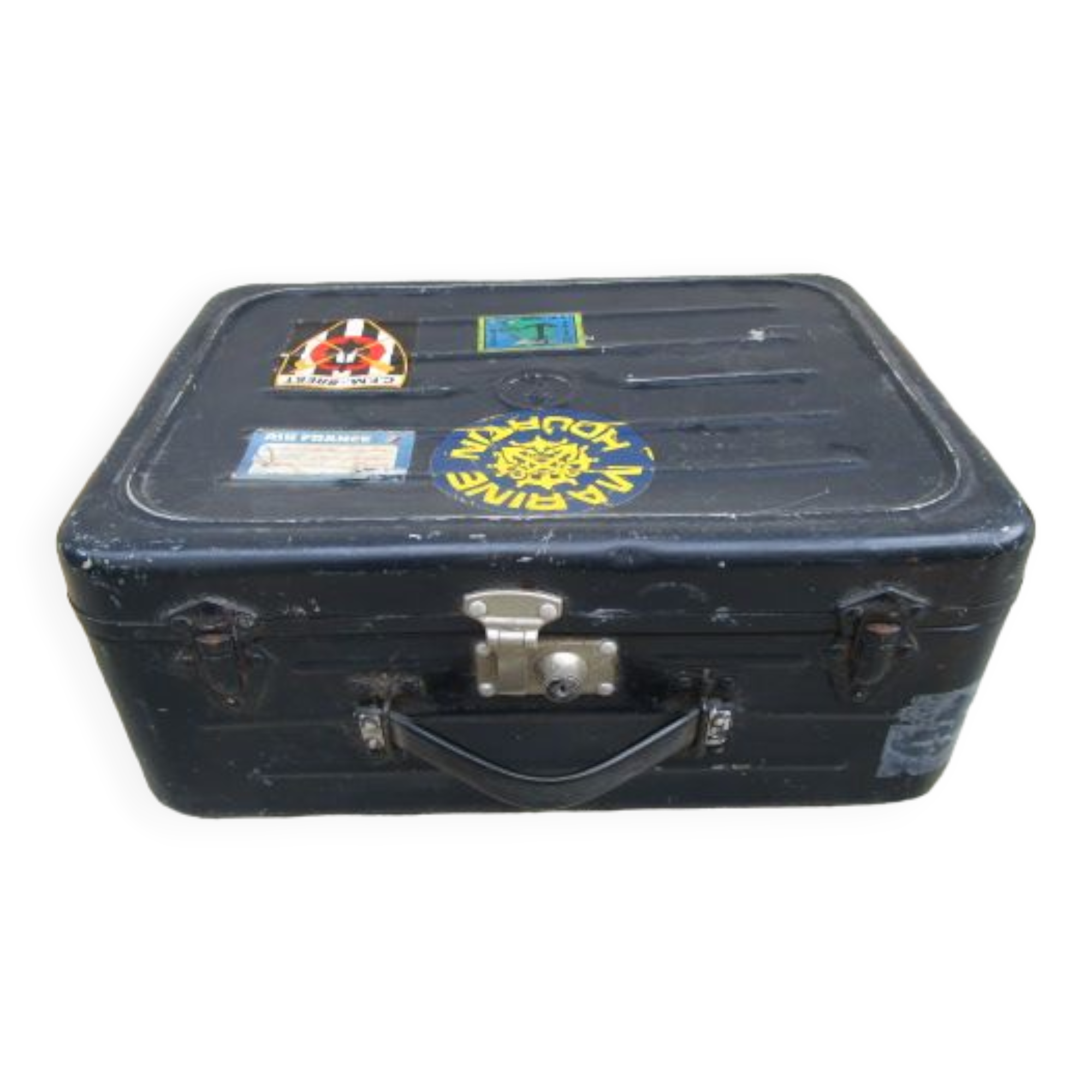 Old seaman's suitcase - French Navy